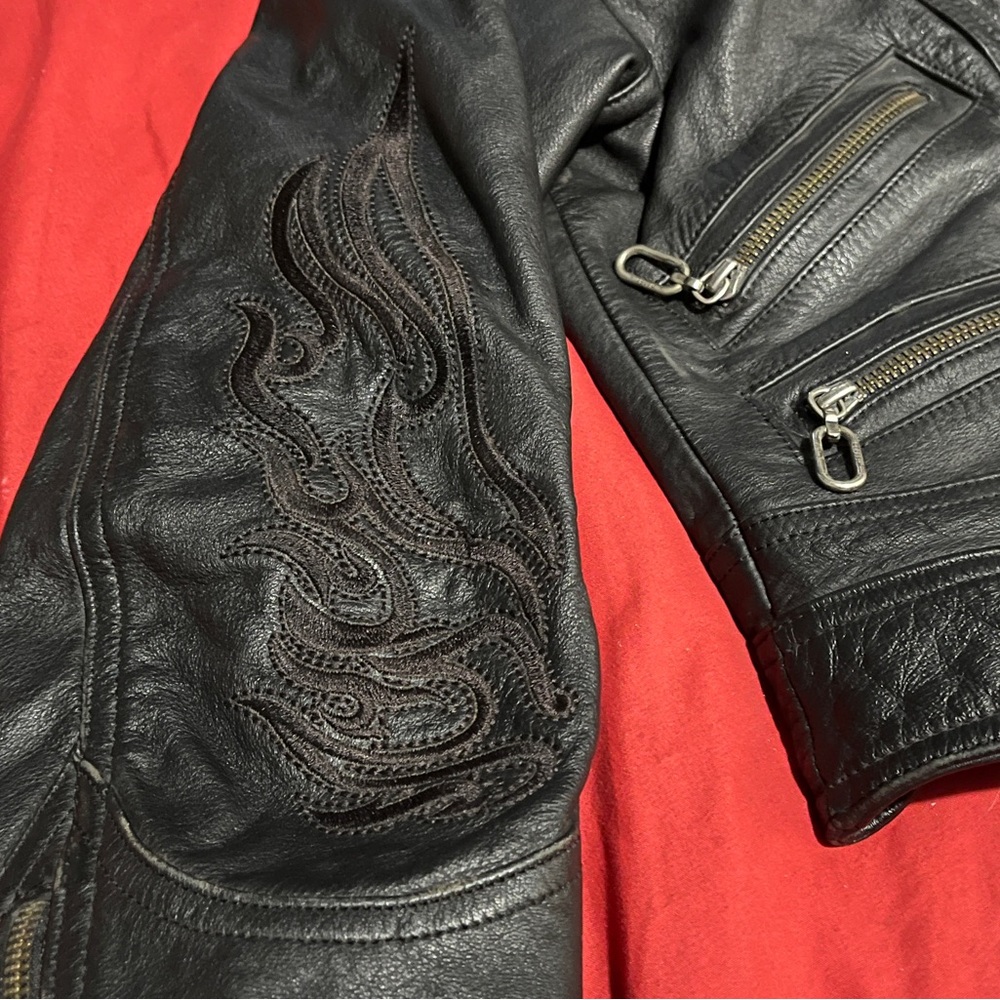 HARLEY DAVIDSON “STARGAZE”LEATHER JACKET - Picture 5 of 16